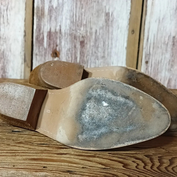 Cowgirlcore Let's See Style Los Angeles Suede cutout bootie with heel zipper 6 - Picture 11 of 14